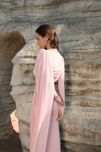 Opéra Drape Maxi Dress