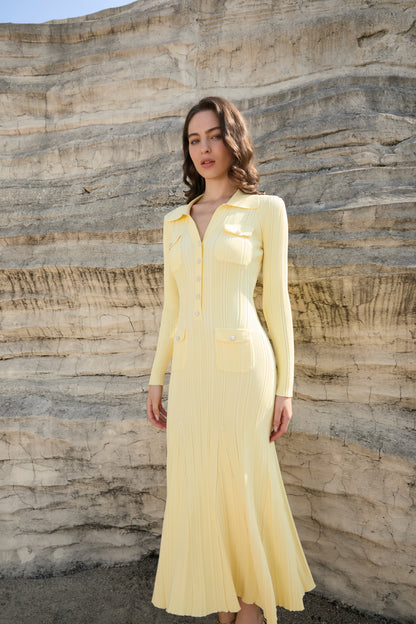 Atelier Signature Knit Maxi Dress