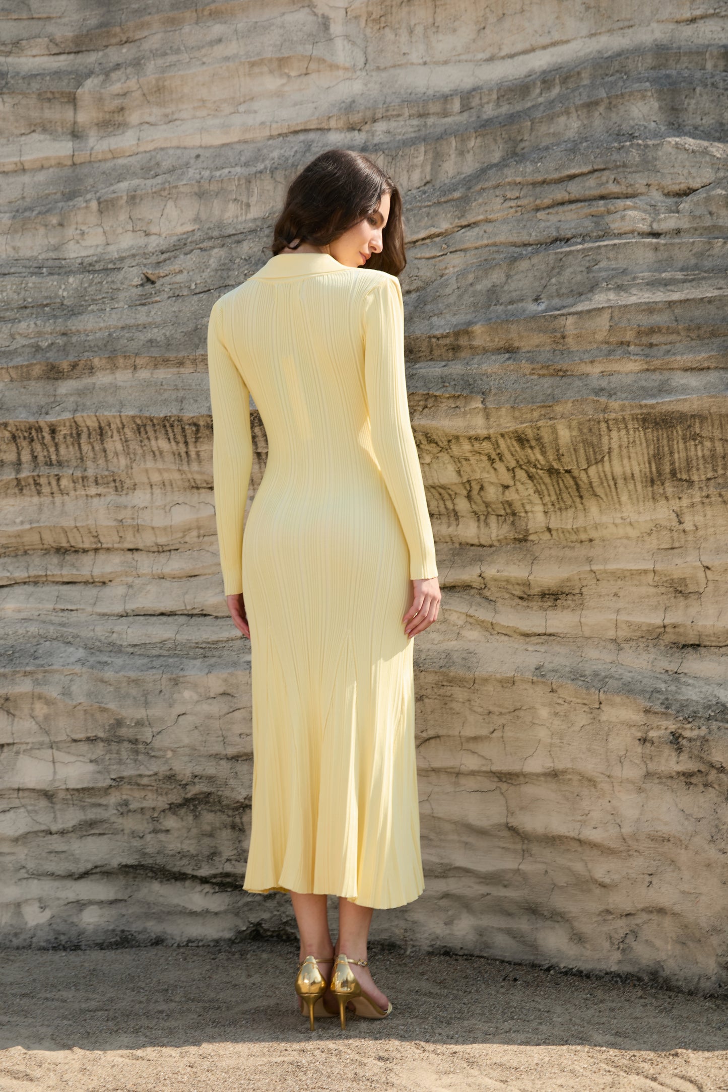 Atelier Signature Knit Maxi Dress