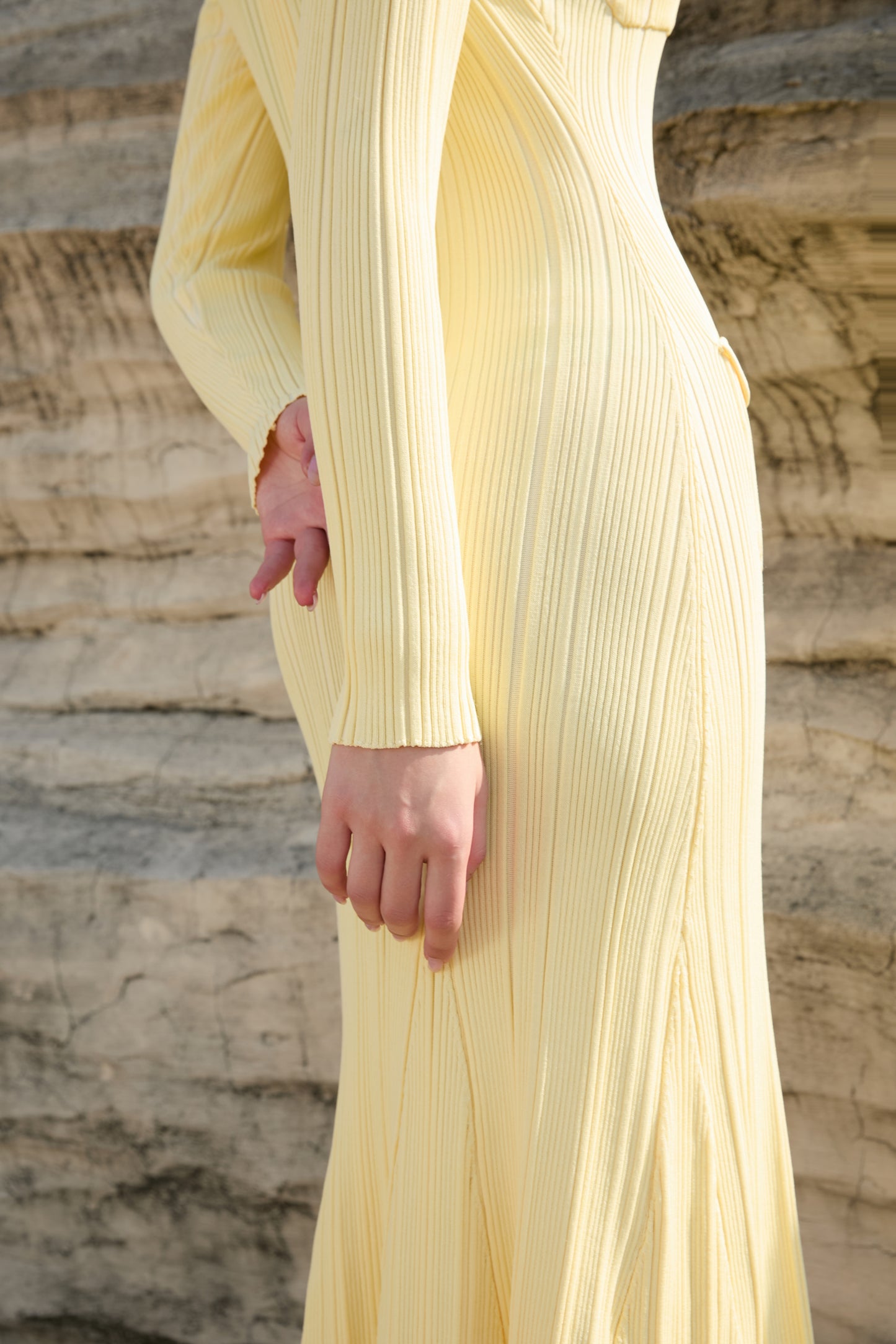 Atelier Signature Knit Maxi Dress