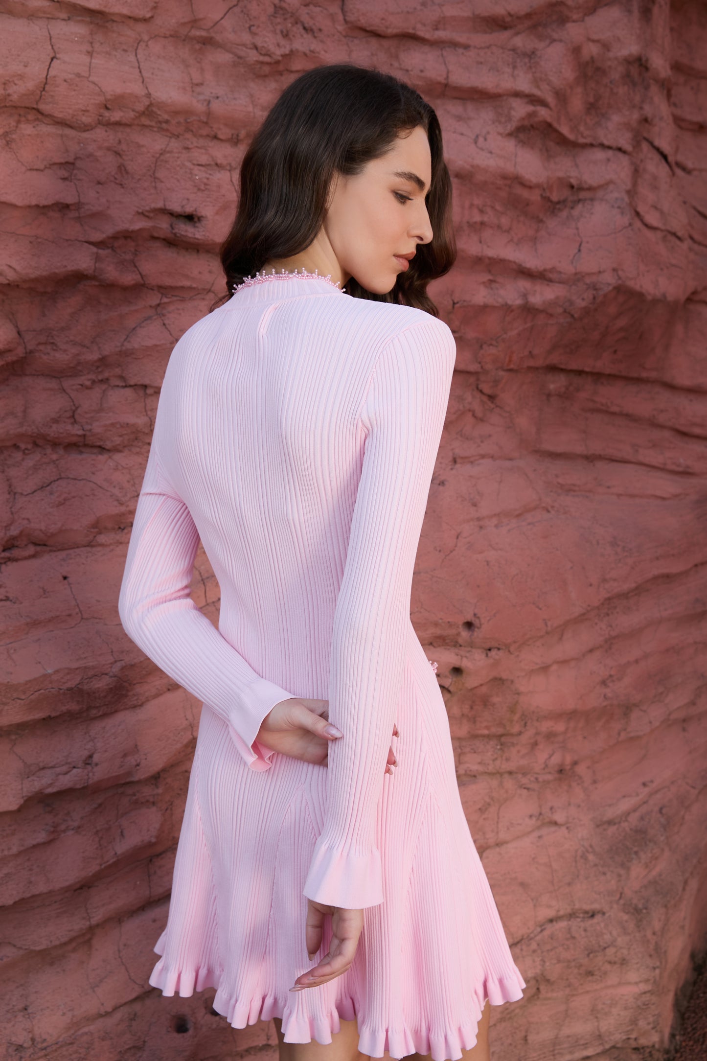 Couture Knit Mini Dress
