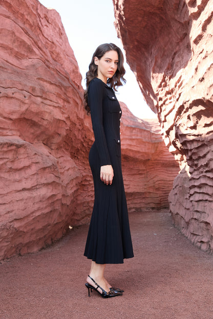 Atelier Signature Knit Maxi Dress
