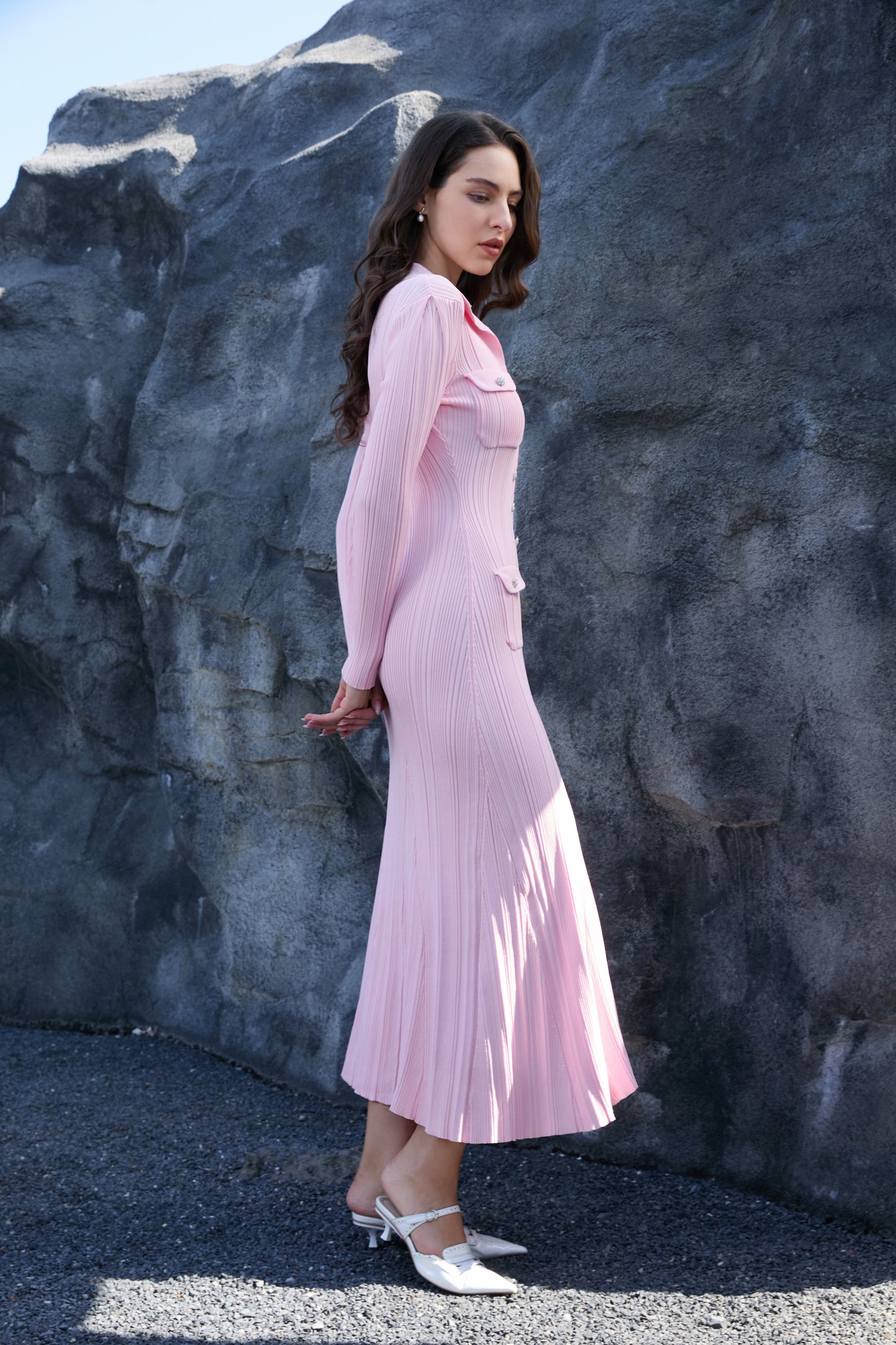 Atelier Signature Knit Maxi Dress
