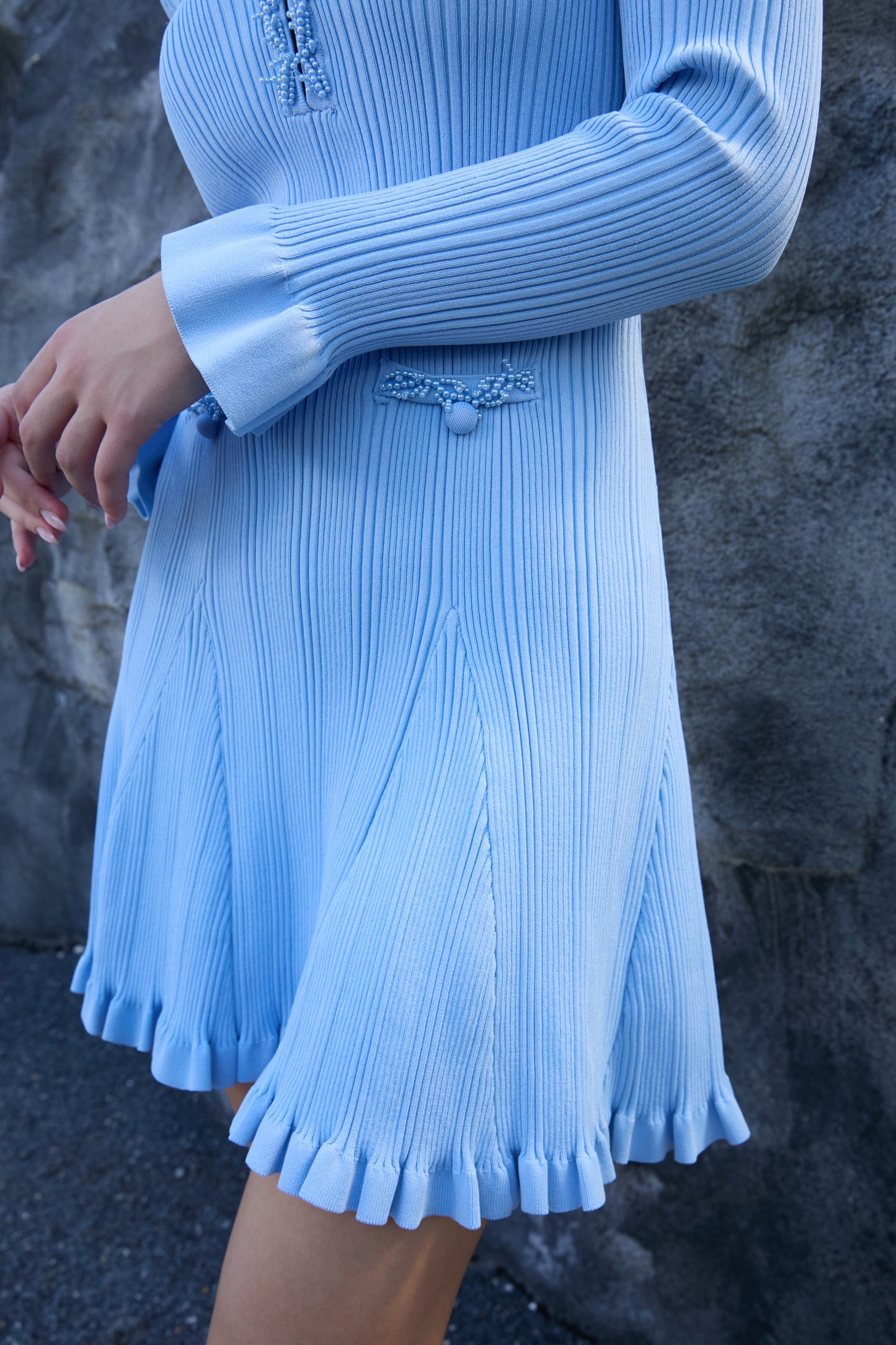 Couture Knit Mini Dress