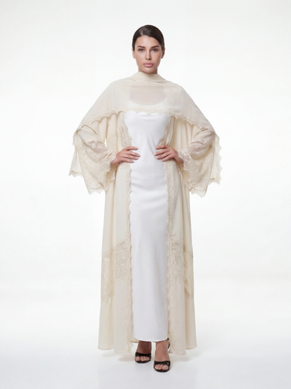 Imperial Lace Abaya