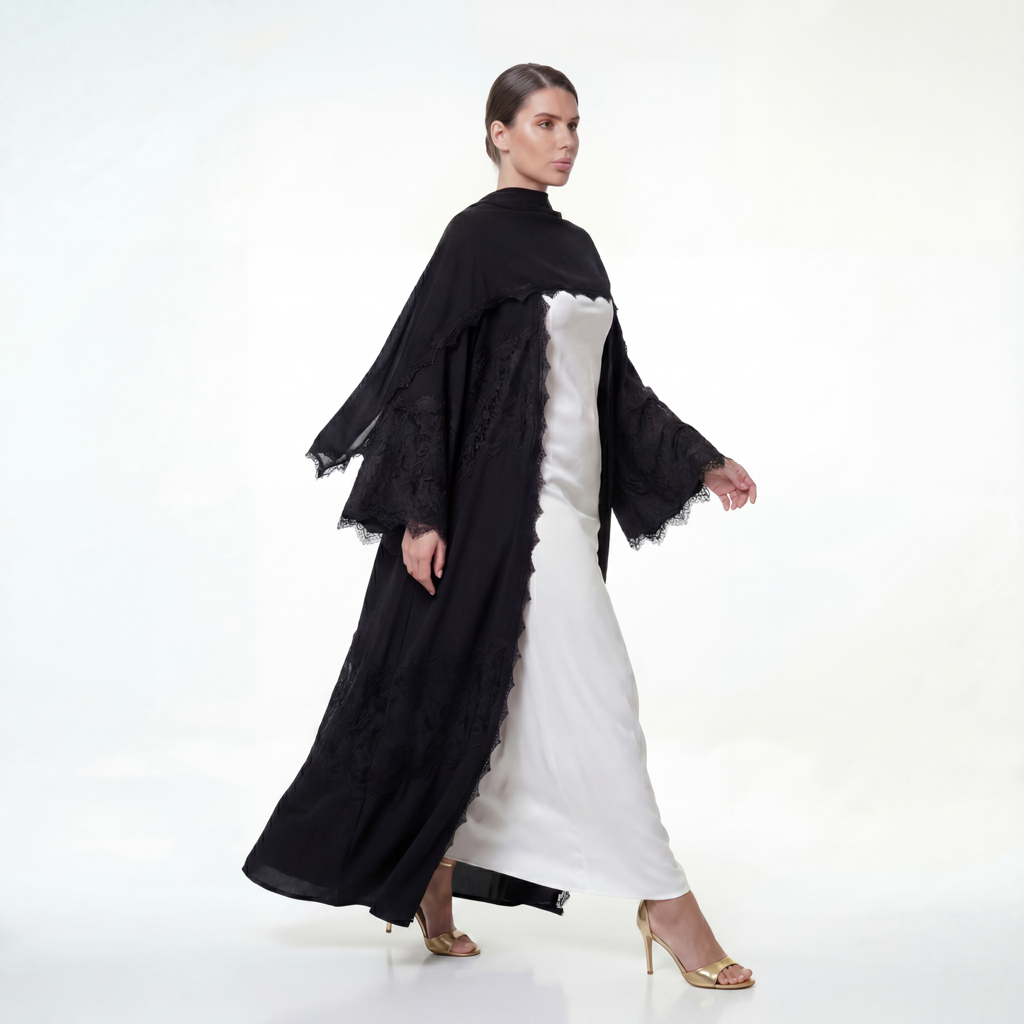 Imperial Lace Abaya