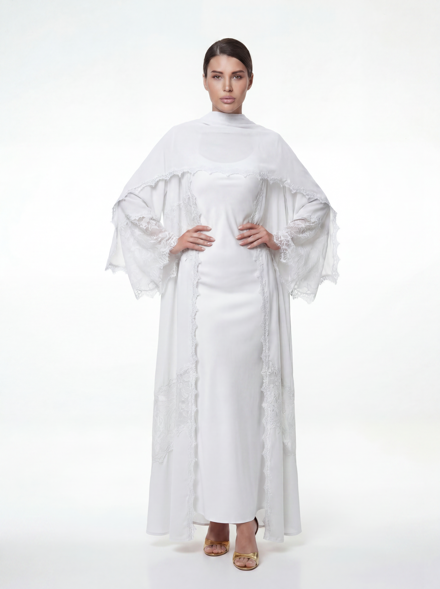 Imperial Lace Abaya